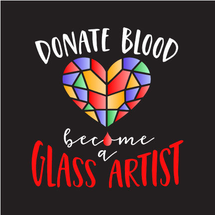 Apron Donate Blood Become a Glass Artist