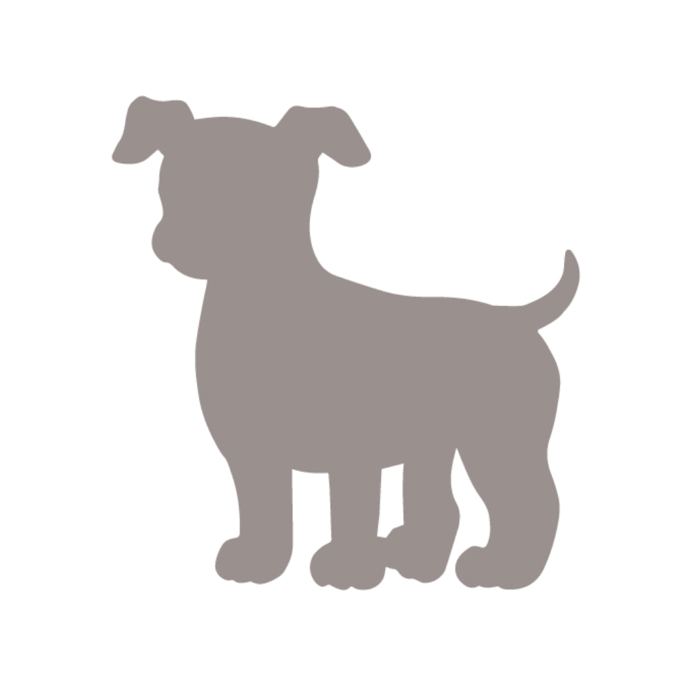 Cute Puppy Precut Glass Shape - COE 96