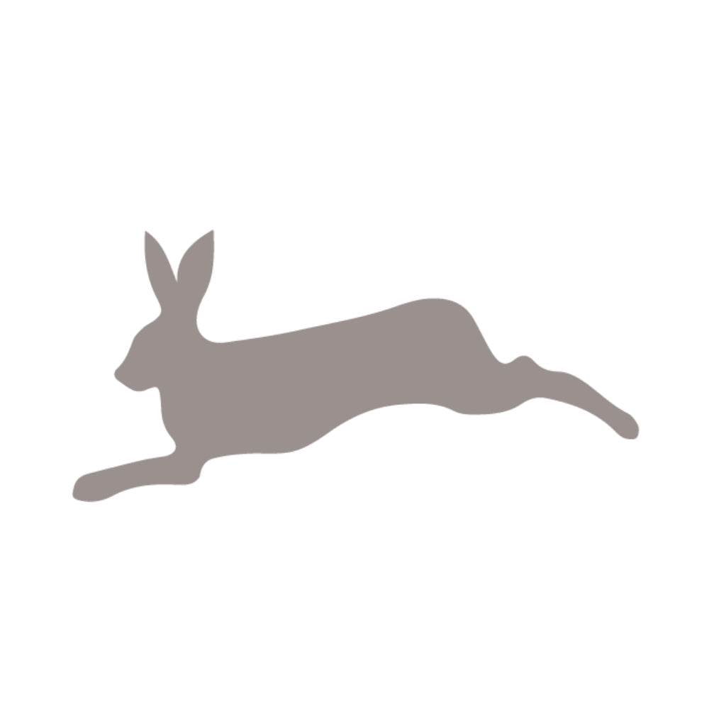 Rabbit Sprinting Precut Glass Shape - COE 90