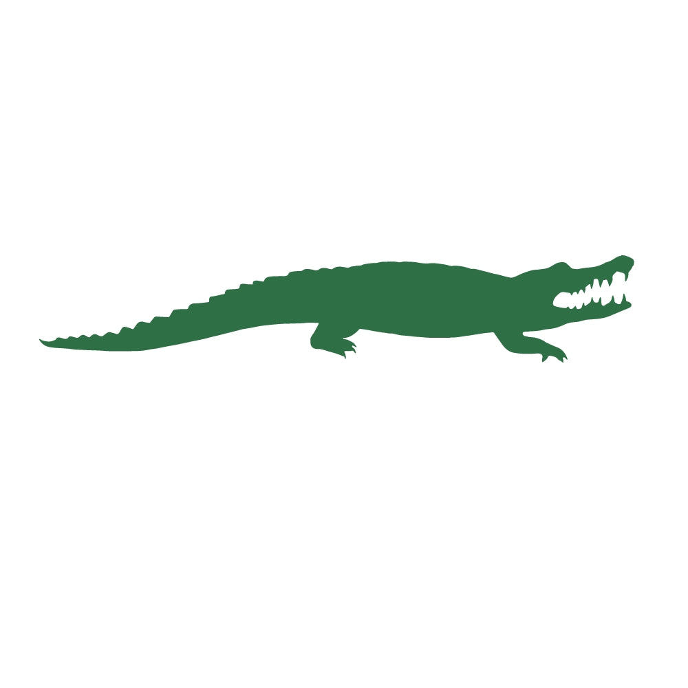 Alligator Precut Glass Shape - COE 96