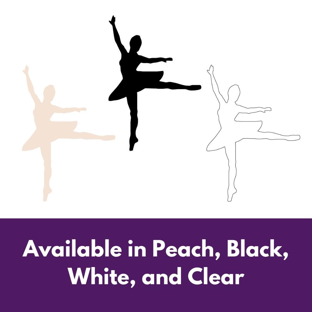 Precut glass shape of ballerina #2 in multiple colours.