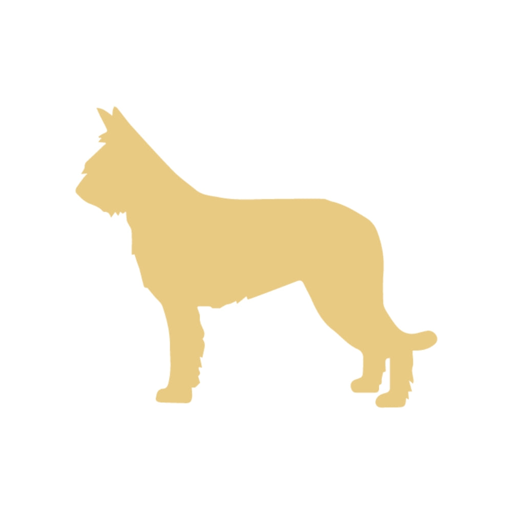 Berger Picard Dog Precut Glass Shape - COE 96