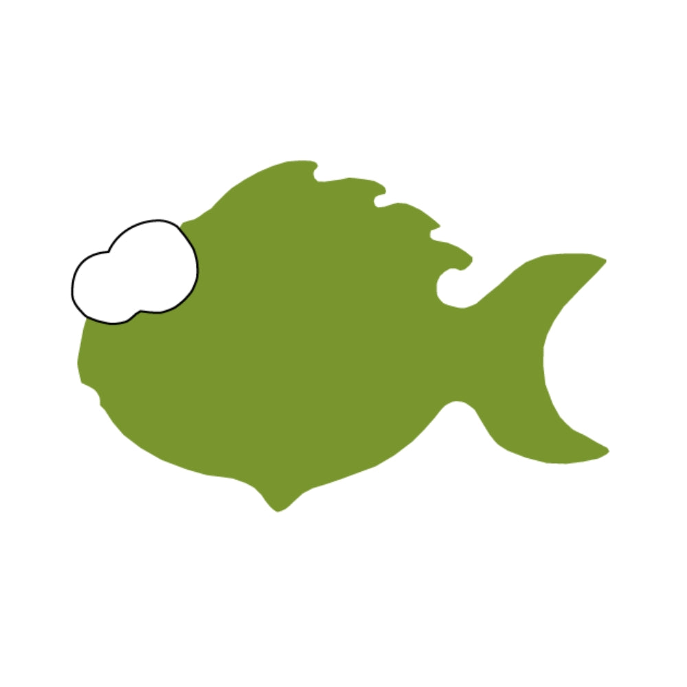 Precut Glass Shape - Cute Fish - COE 90