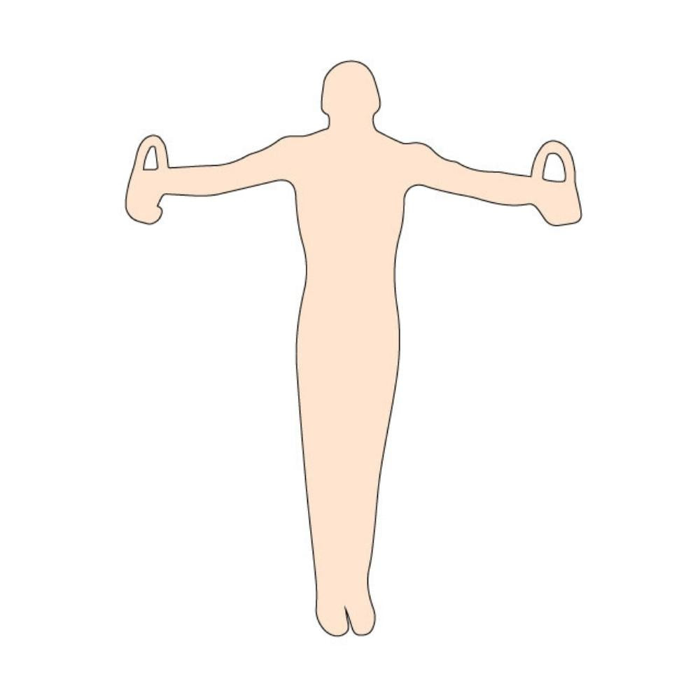 Precut Gymnast on Rings - COE 96