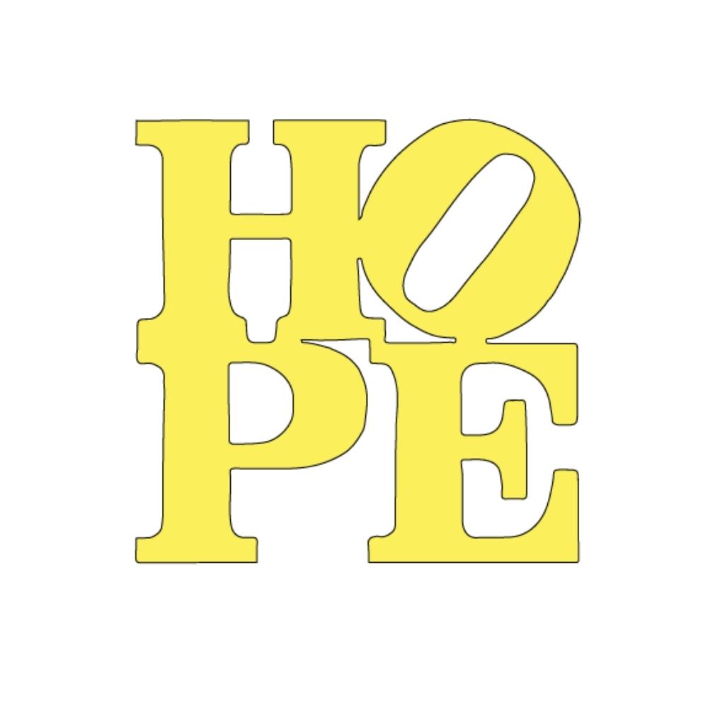 Precut Glass Shape - HOPE - COE 90