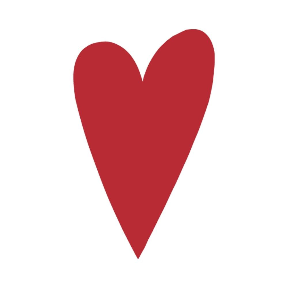 Precut Glass Shape - Heart - COE 90