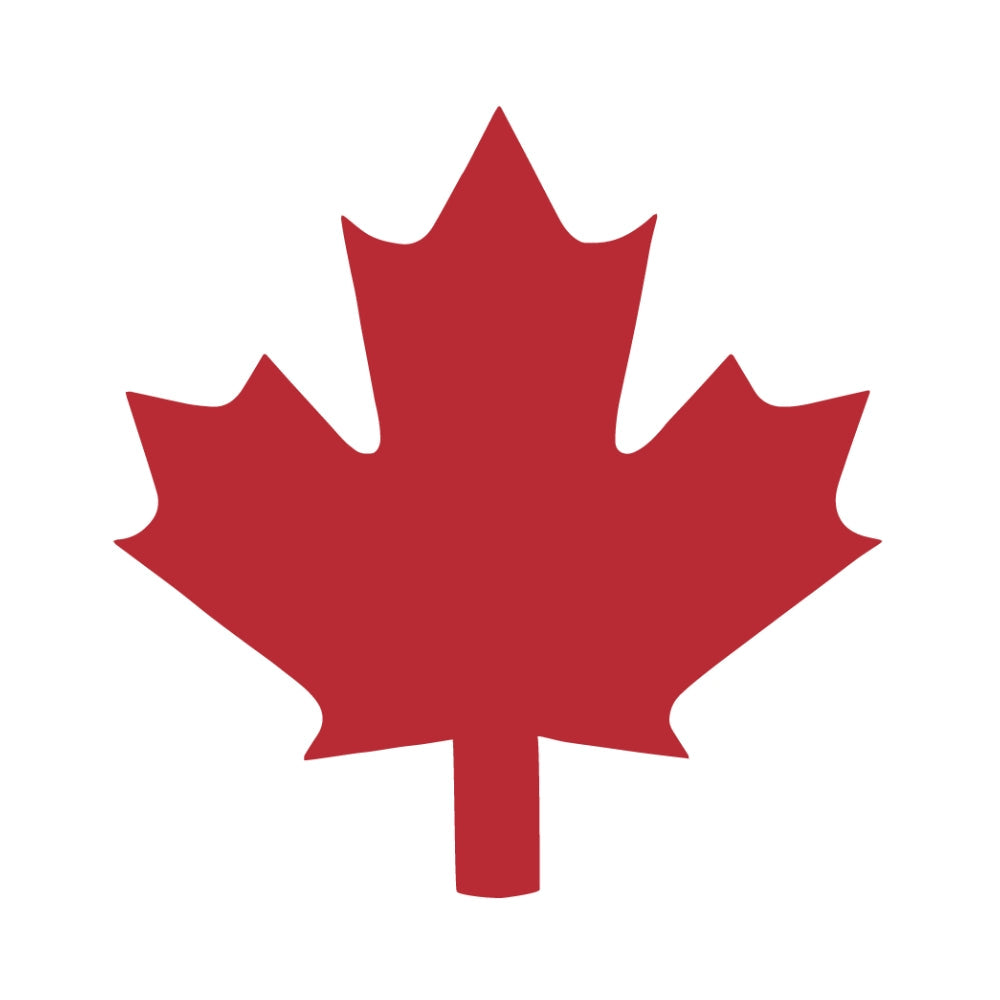 Precut Glass Shape - Maple Leaf - COE 90