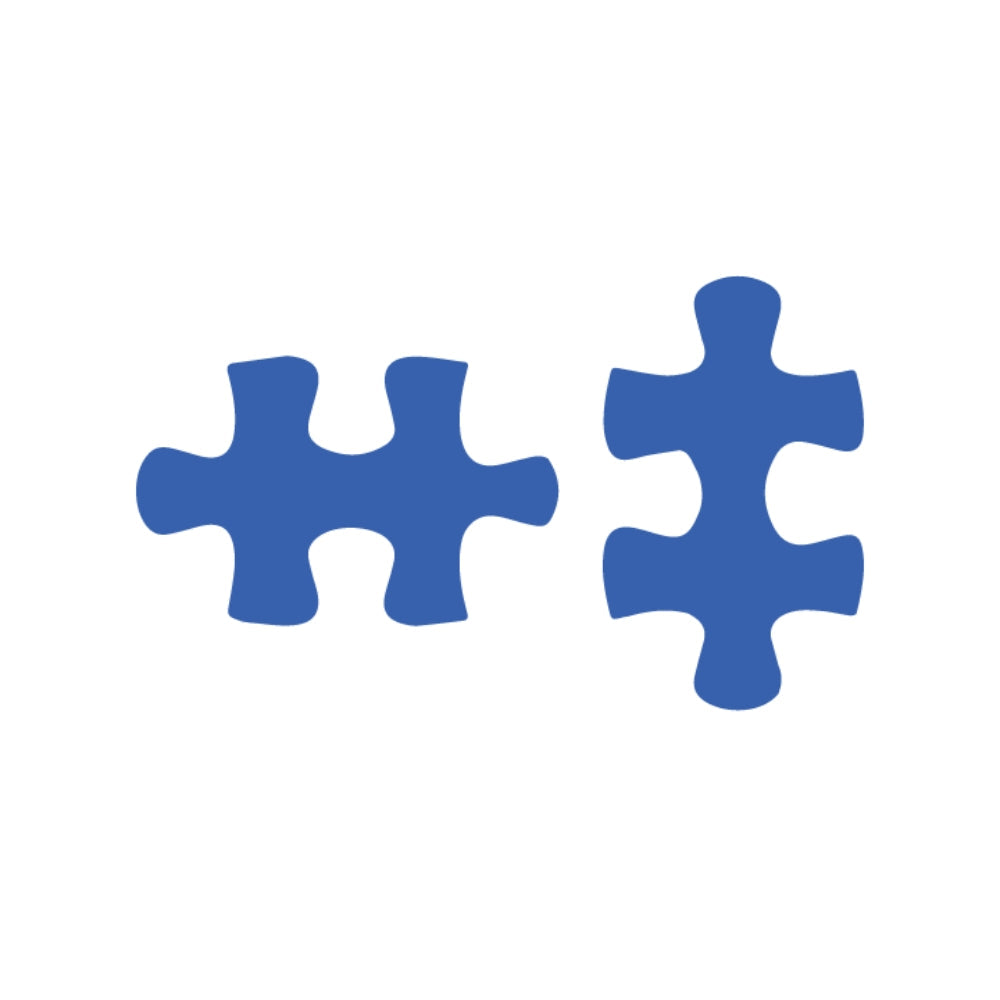 Precut Puzzle Pieces (2pk) - COE 90