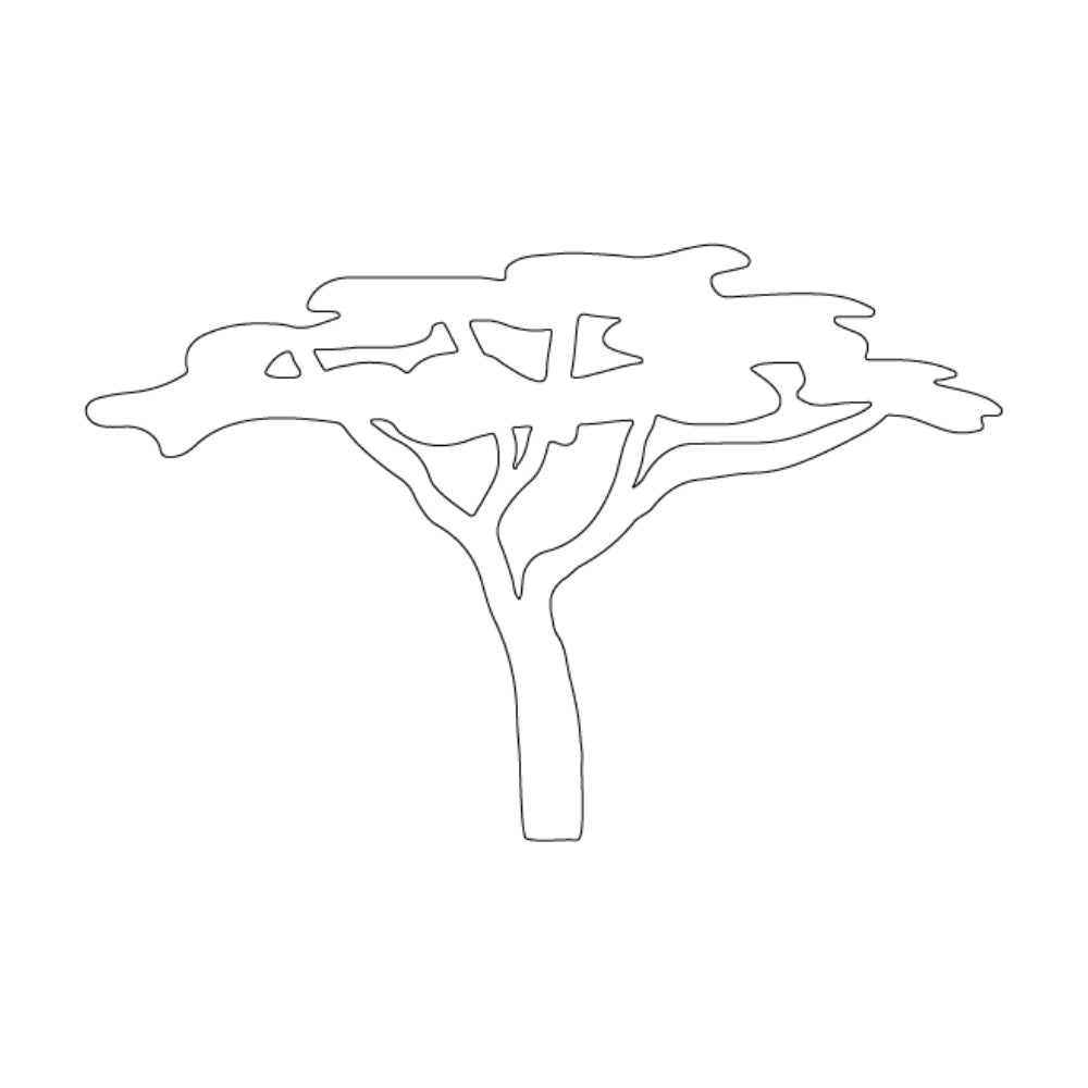 Precut Glass Shape - Tree - COE 90