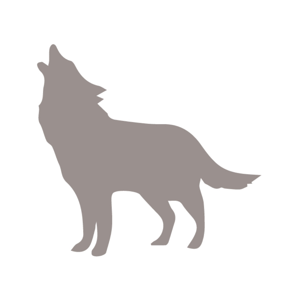 Wolf Precut Glass Shape - COE 90