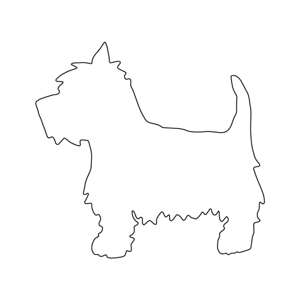 Precut Yorkie Shape - COE 96