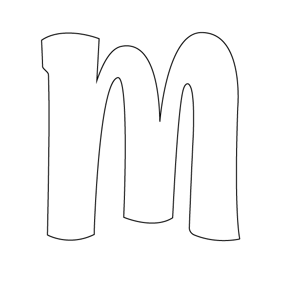 Precut - Maybe Cats Font - White - 96