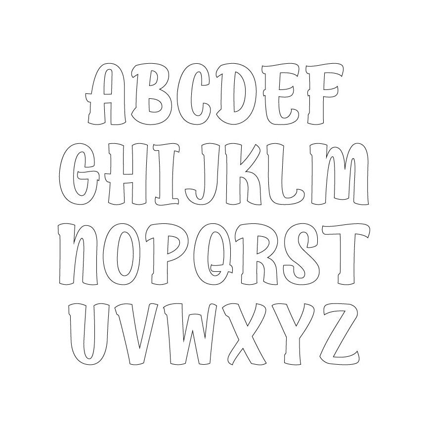Precut Glass Letters