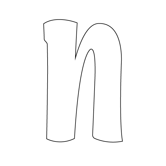 Precut - Maybe Cats Font - White - 96