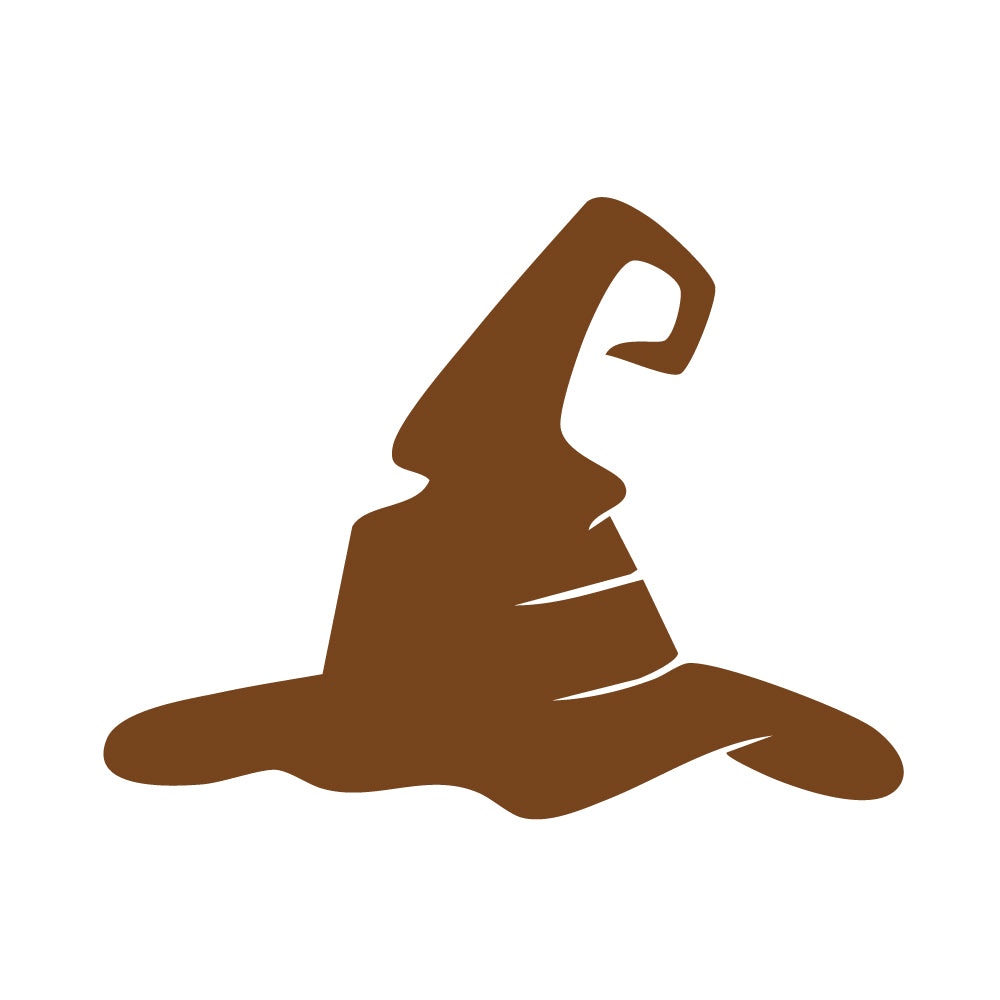 Precut Shape of a Witch's Hat COE 90