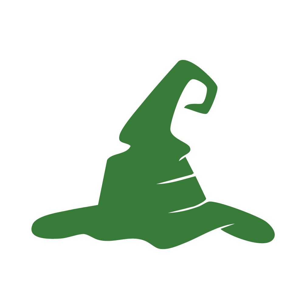Precut Shape of a Witch's Hat COE 96