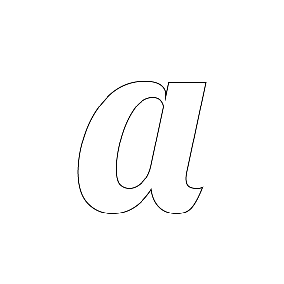 Lowercase - Lobster - White COE 90