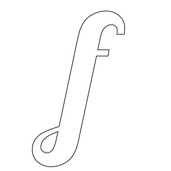 Lowercase - Lobster - White COE 90