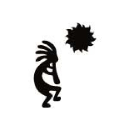 Silk Screen, Screenprint, Kokopelli