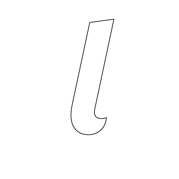 Lowercase - Lobster - White COE 90