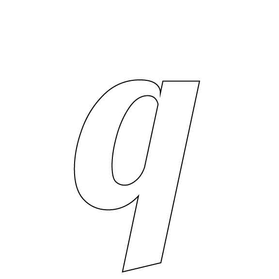 Lowercase - Lobster - White COE 90