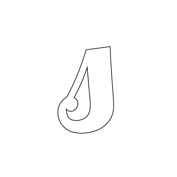 Lowercase - Lobster - White COE 90