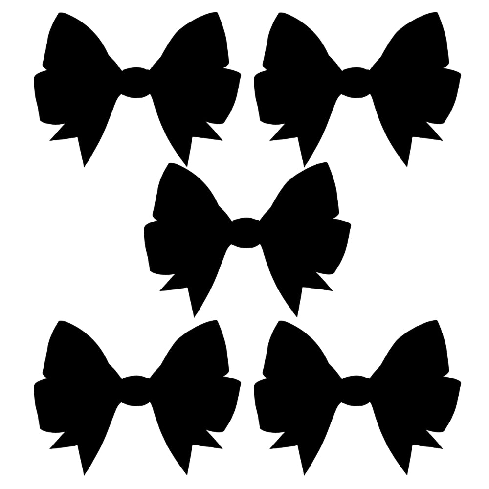 Christmas Bow Precut Glass Shape - COE 90