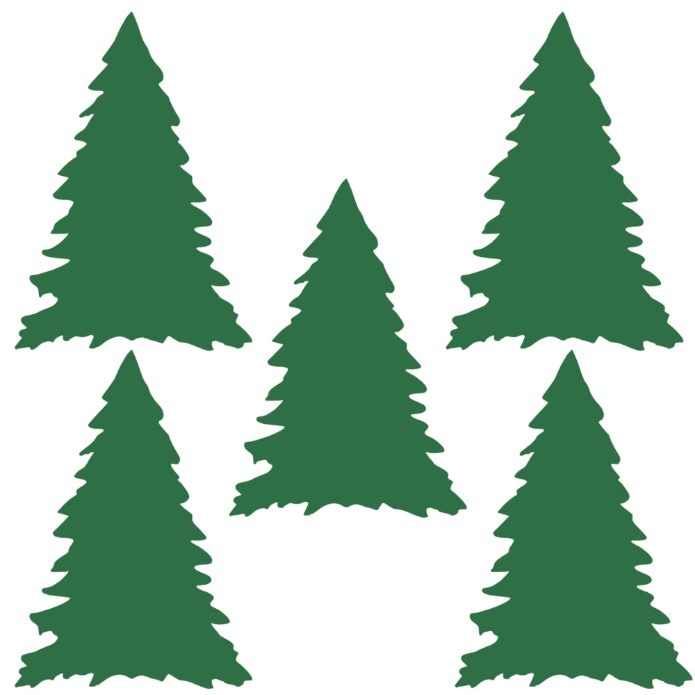 Christmas #2 Tree Precut Glass Shape - COE 96