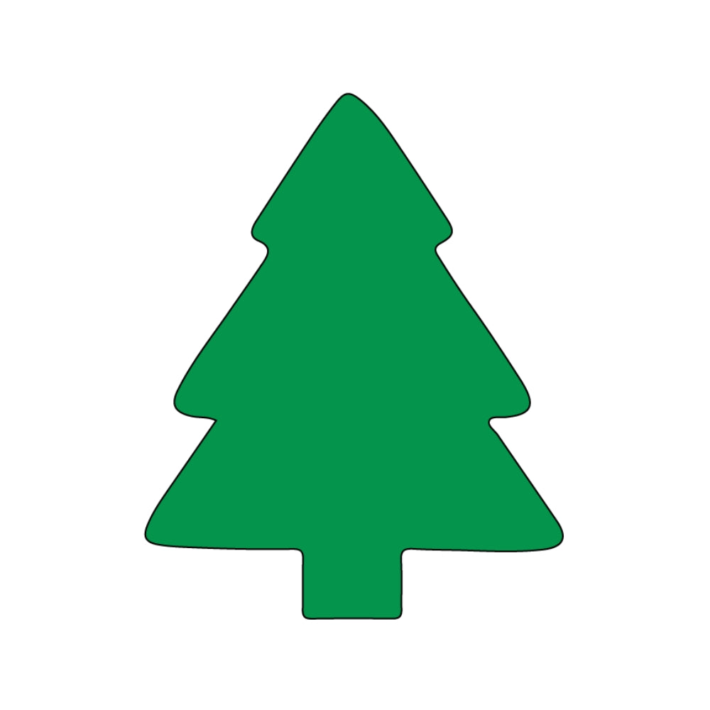 Christmas #1 Tree Precut Glass Shape - COE 96