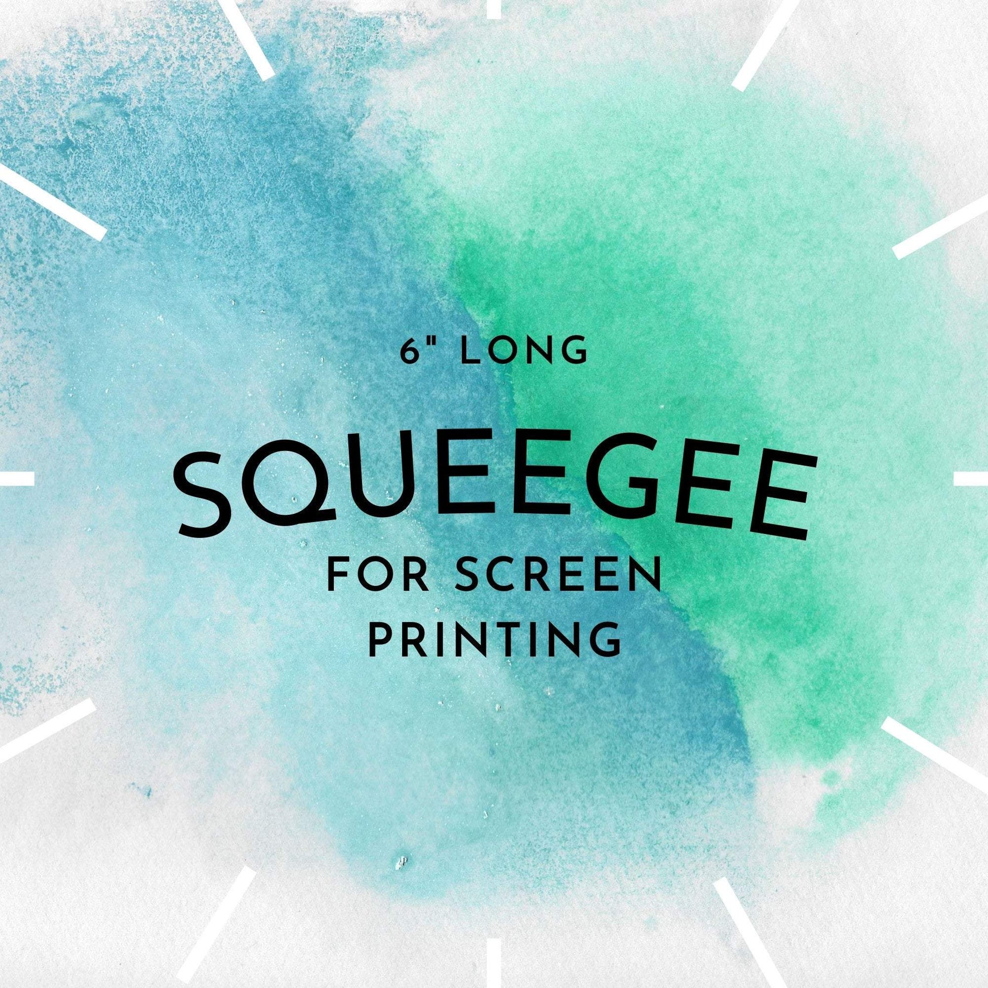squeegee for screen printing