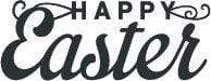 Happy Easter Silk Screen