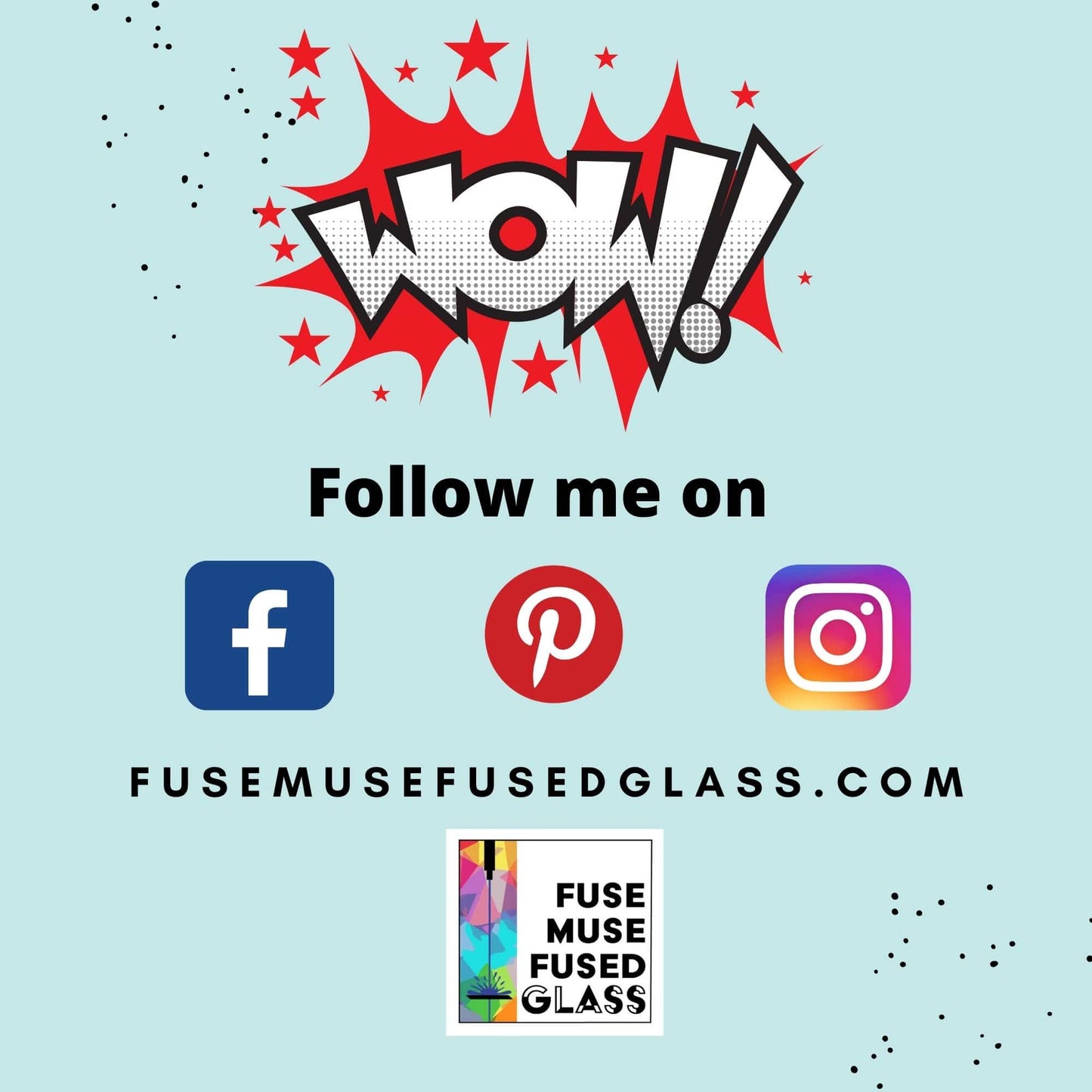 Fuse Muse Fused Glass I'm a Glass Artist - What's Your Superpower? Stainless Steel Water Bottle