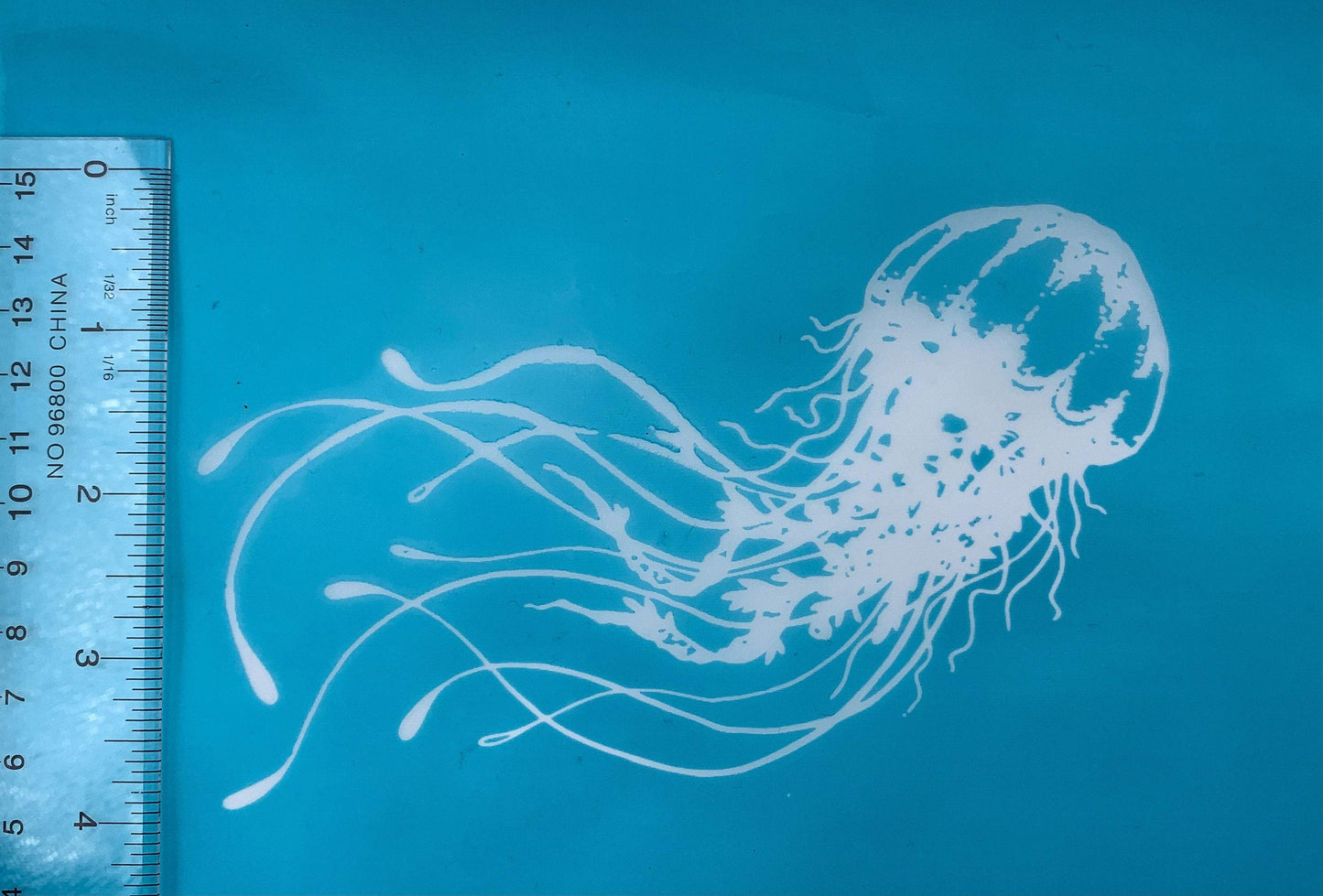 Jellyfish Silk Screen Stencil