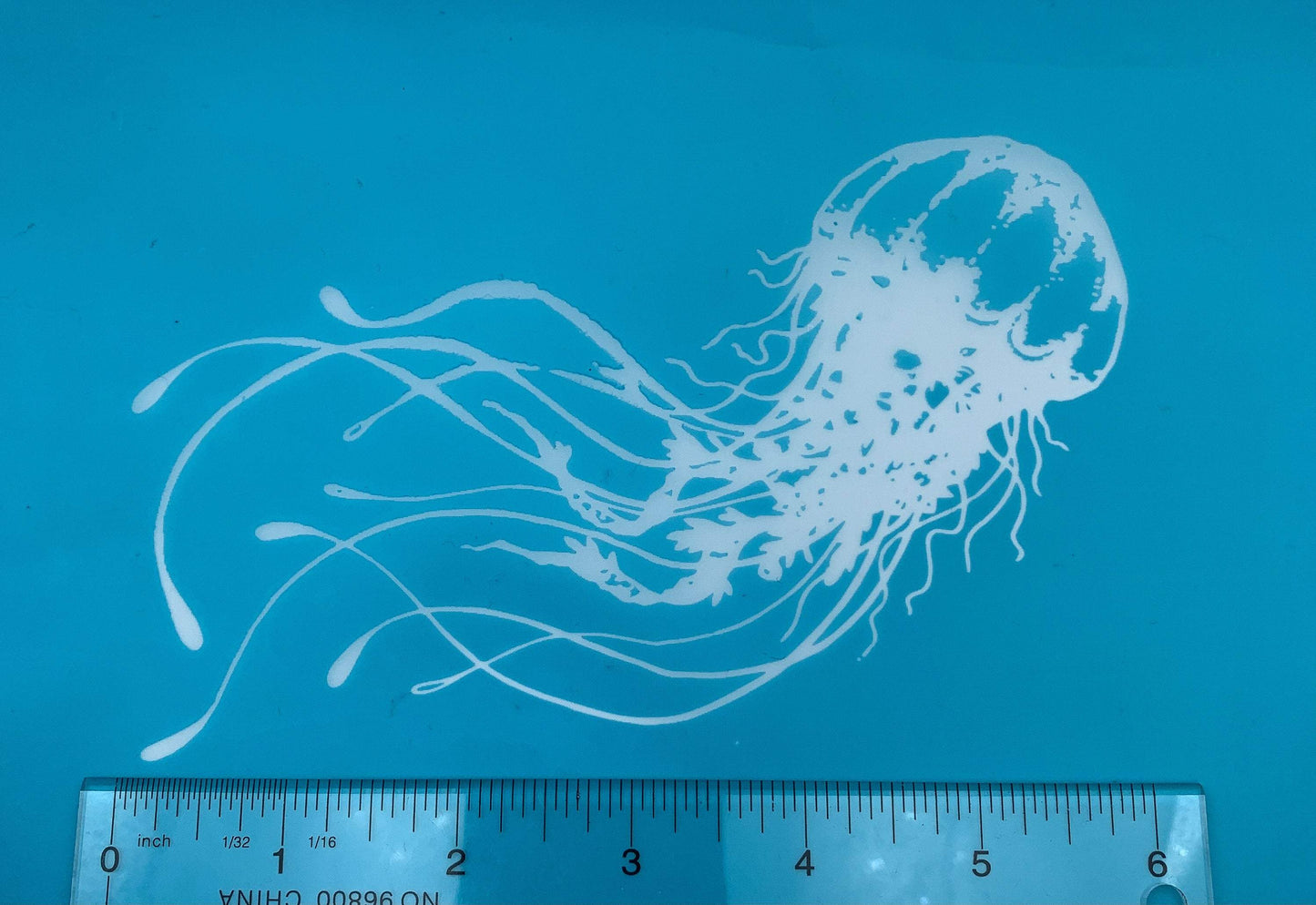 Jellyfish Silk Screen Stencil