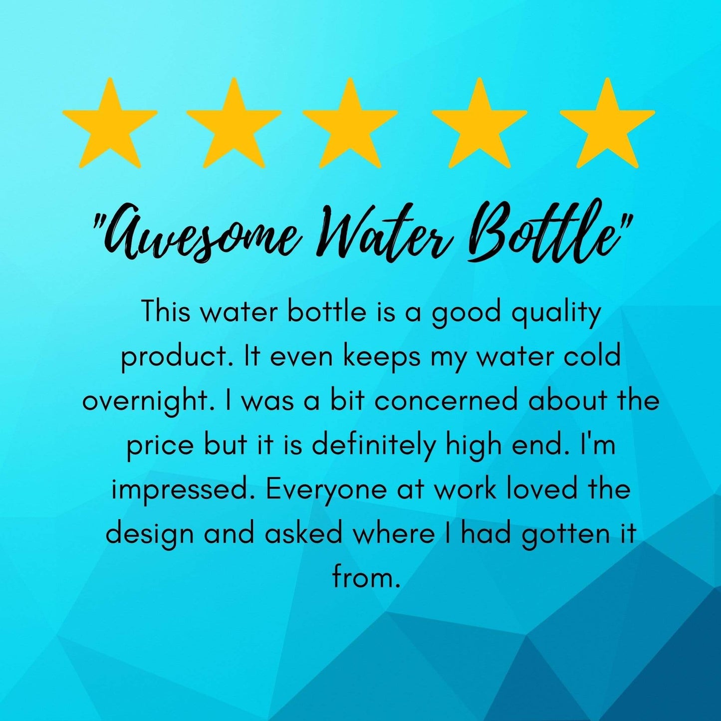 Fuse Muse Fused Glass Kiss My Glass Stainless Steel Water Bottle