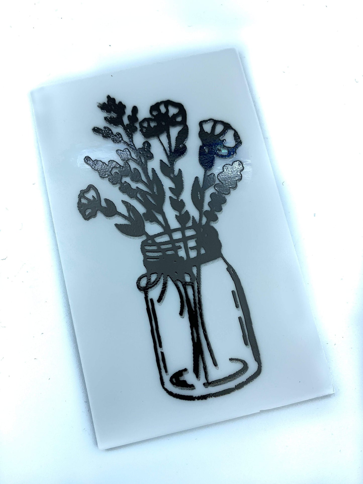 Flowers in Vase Silk Screen