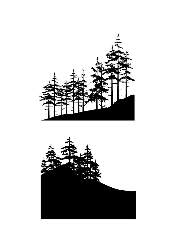 Forest for the Trees Silk Screen