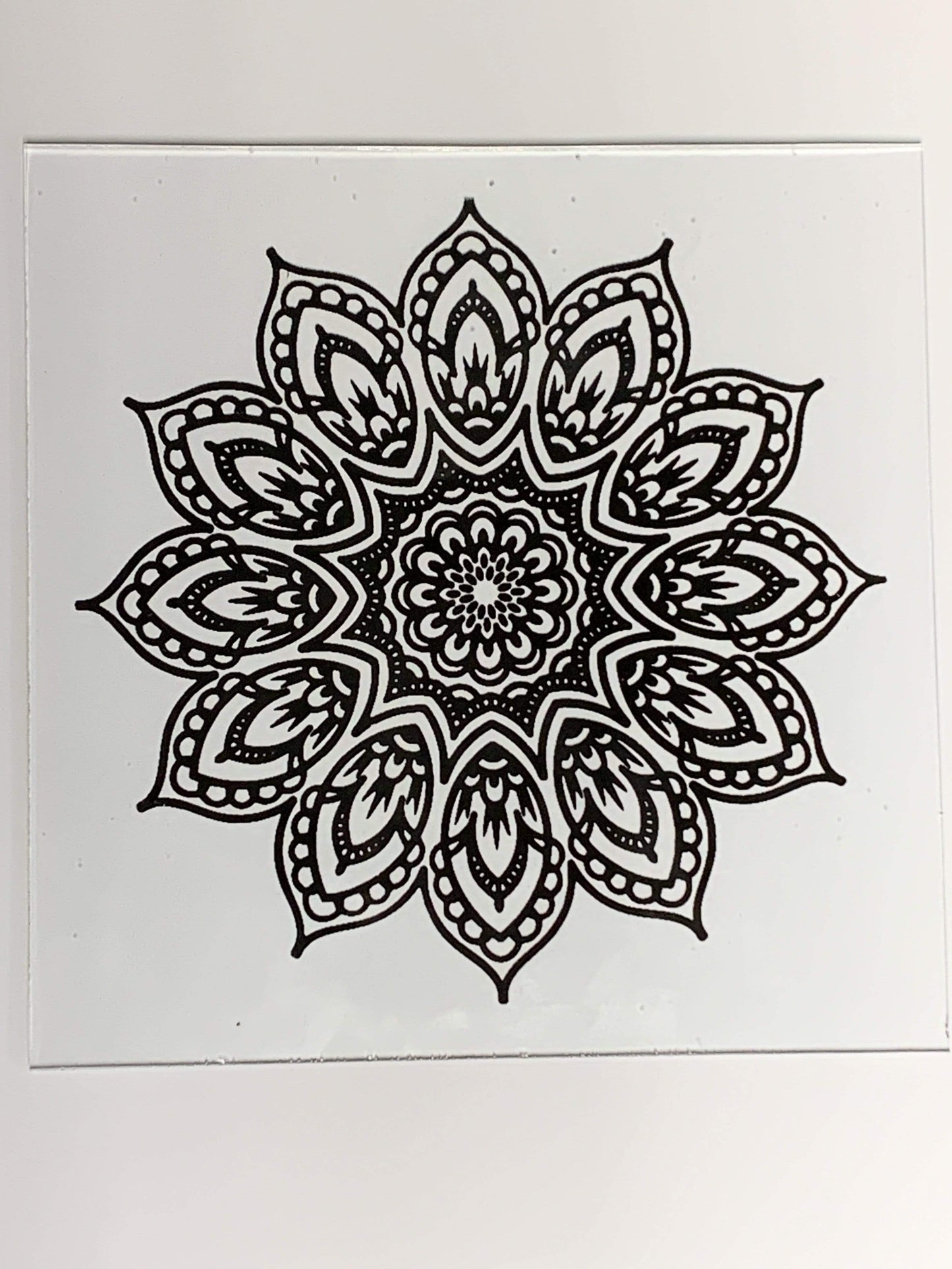 Mandala Silk Screen