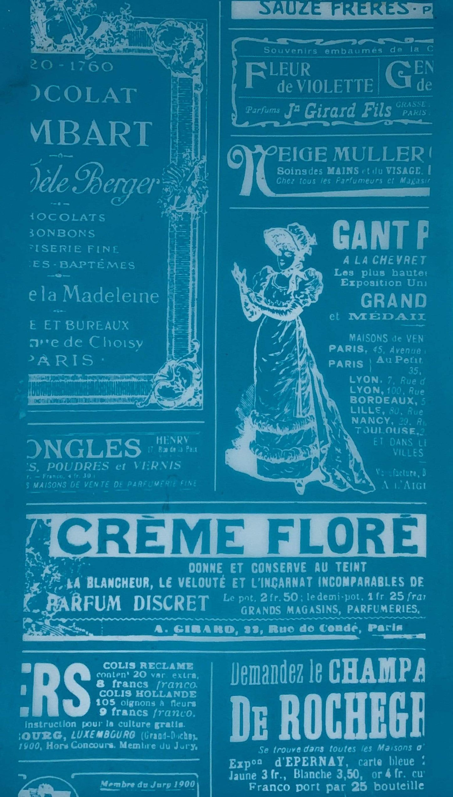 Newspaper Print #1 Silk Screen