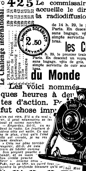 Newspaper Print #2 Silk Screen