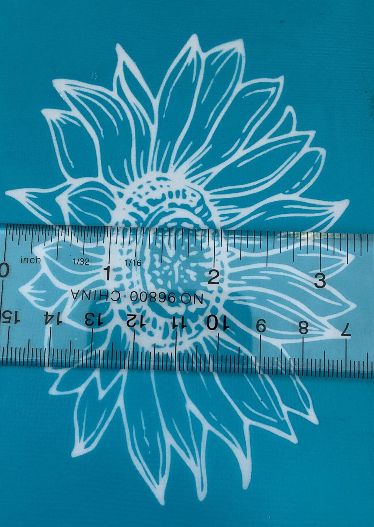 Sunflowers Silk Screen