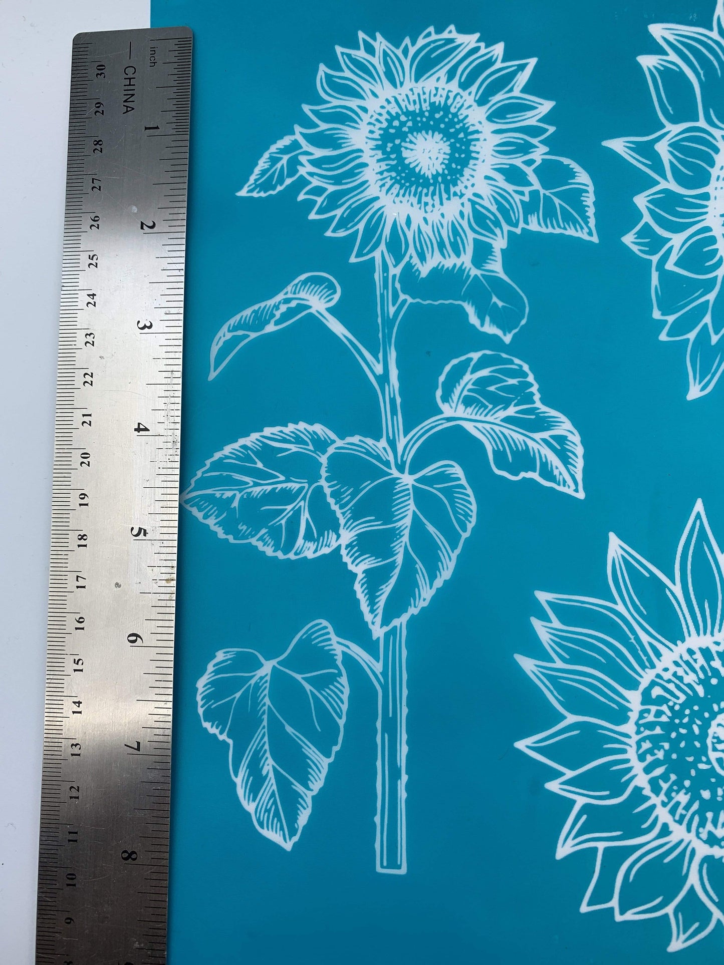 Sunflowers Silk Screen