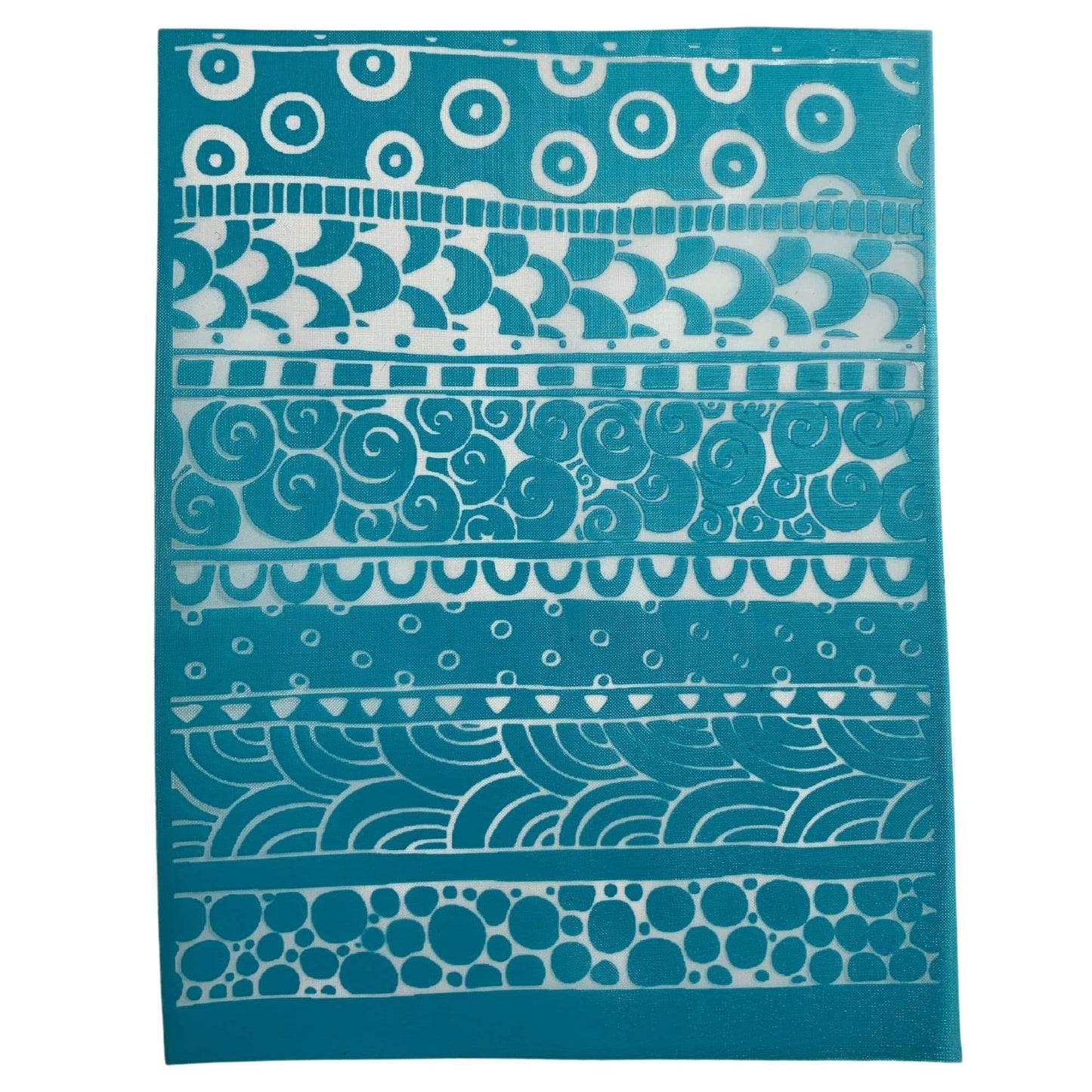 Texture Silk Screen Stencil
