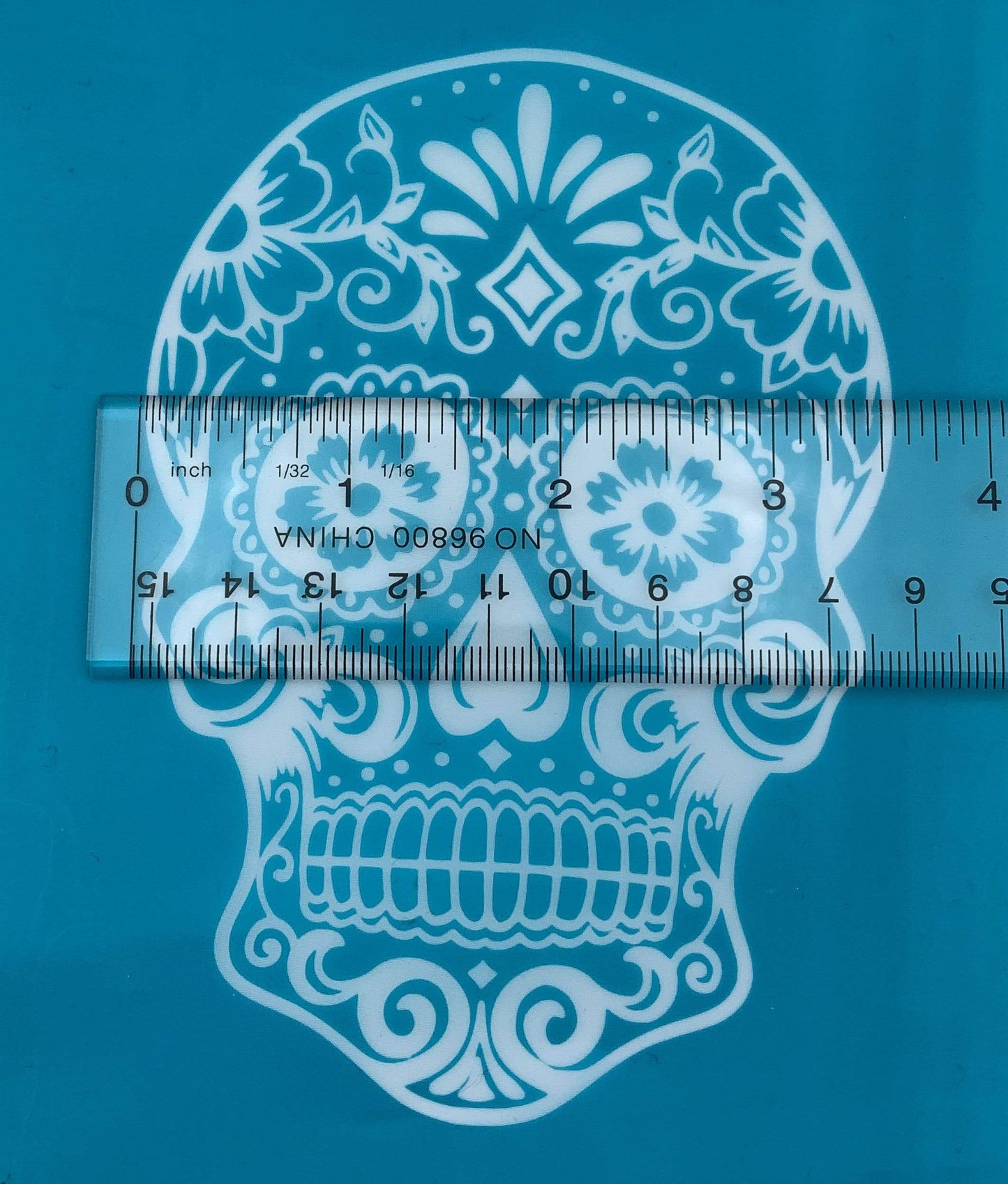 Sugar Skull Silk Screen Stencil