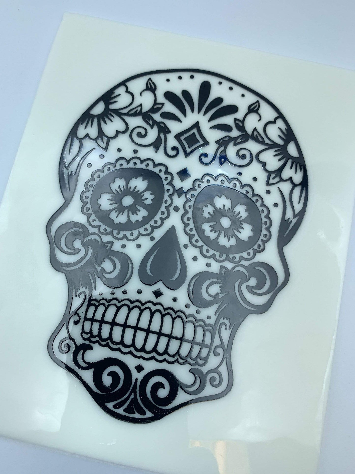 Sugar Skull Silk Screen Stencil