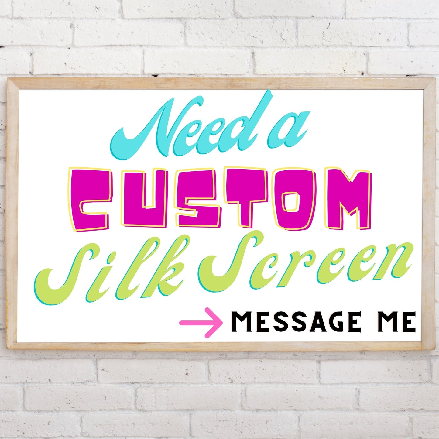 Sewing Silk Screen Stencil