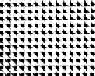Plaid Silk Screen Stencil