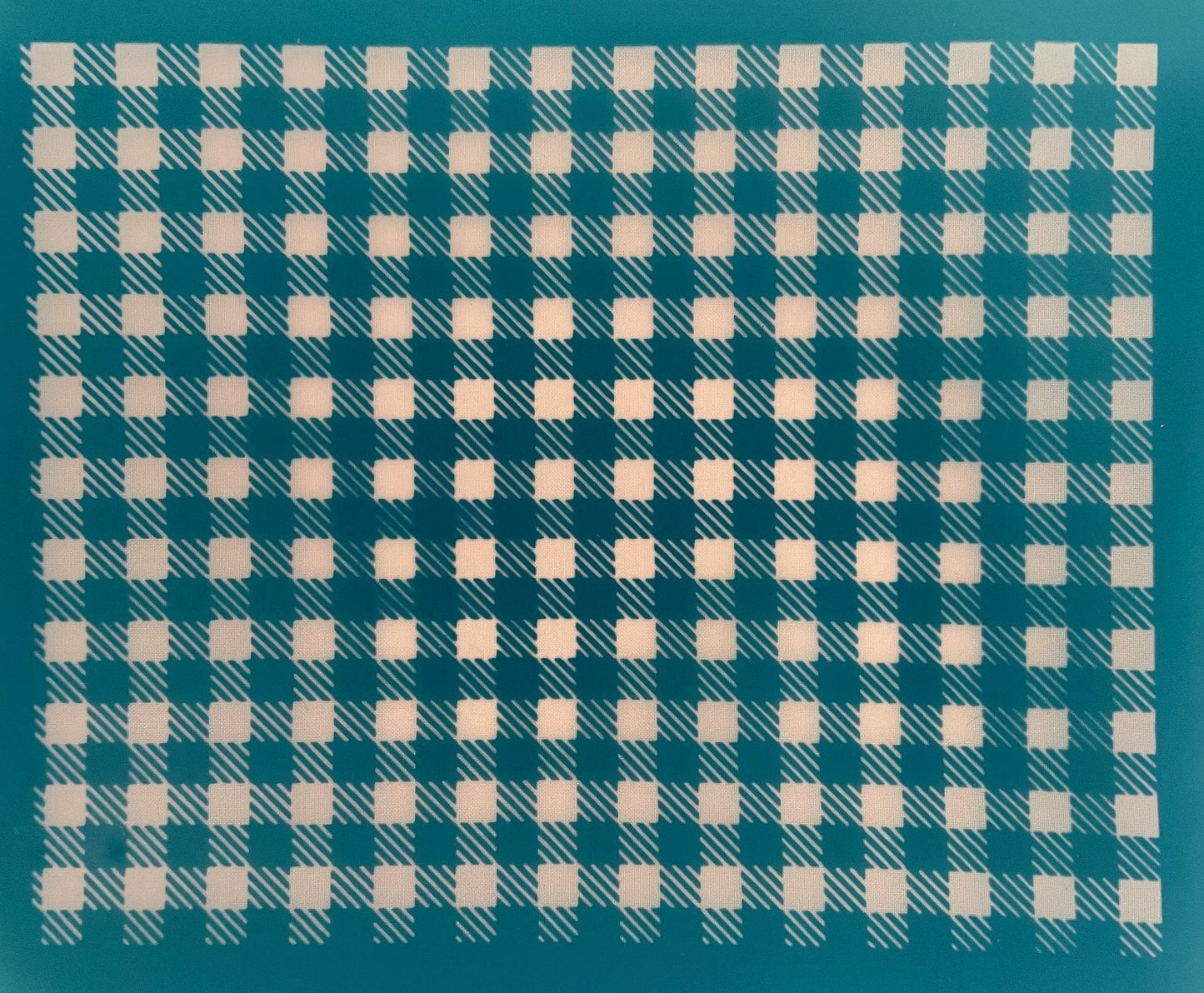 Plaid Silk Screen Stencil