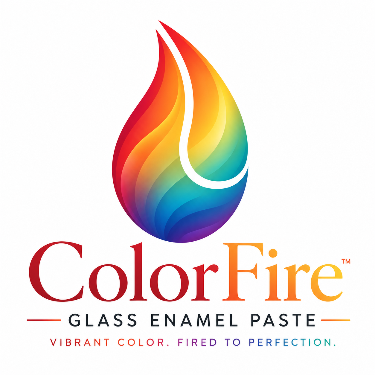 Sun Yellow ColorFire™ Glass Enamel Paste for Fused Glass & Ceramics