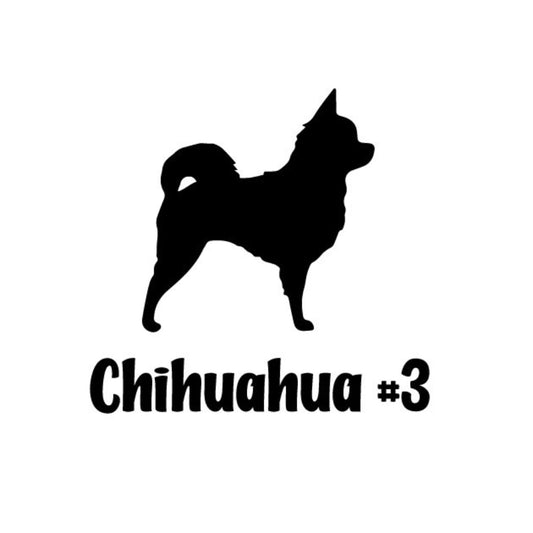 Chihuahua #3 Precut Glass Shapes - COE 96